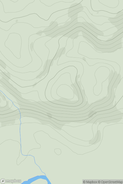 Thumbnail image for Craig More [Loch Tay to Perth] showing contour plot for surrounding peak